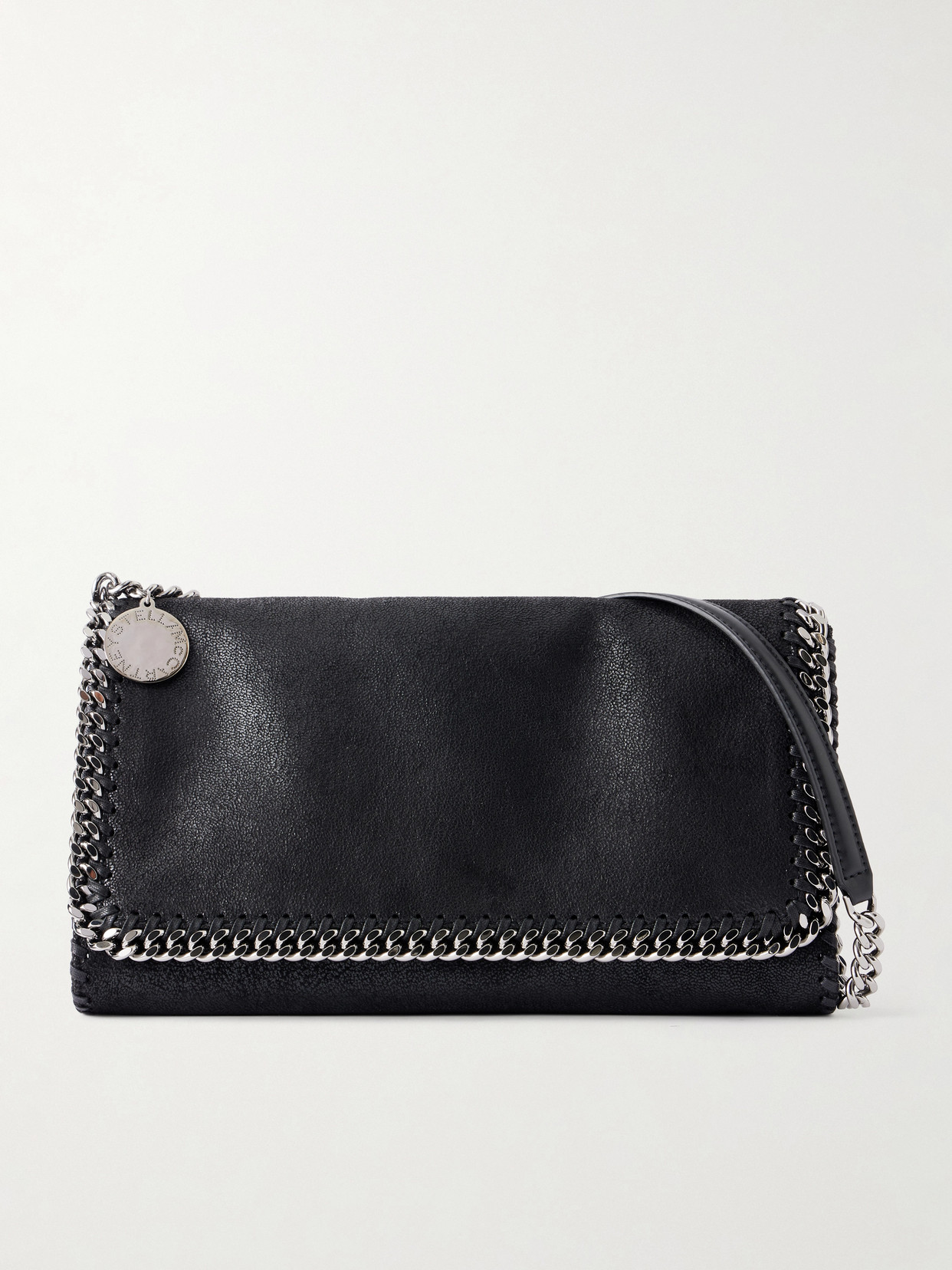 Flabella Flap Vegetarian Material Shoulder Bag