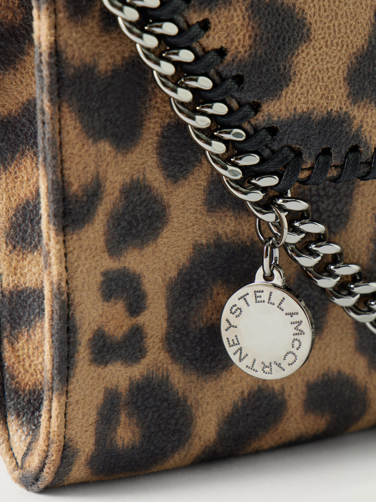 Falabella Leopard-Print Shoulder Bag