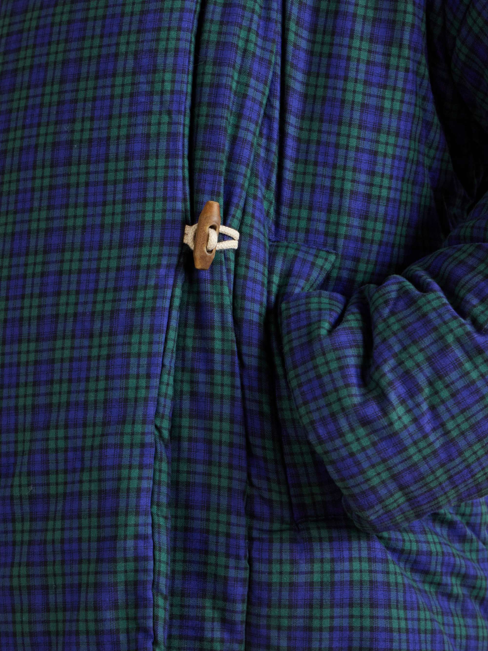 DRIES VAN NOTEN Hooded checked padded cotton-flannel jacket | NET