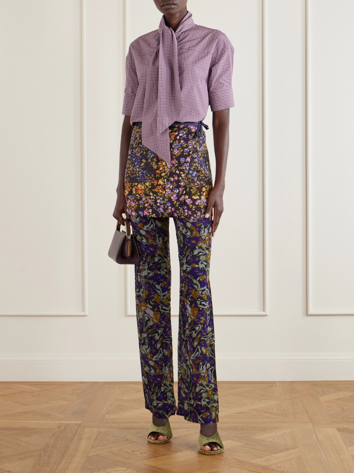 Floral-Print Mini