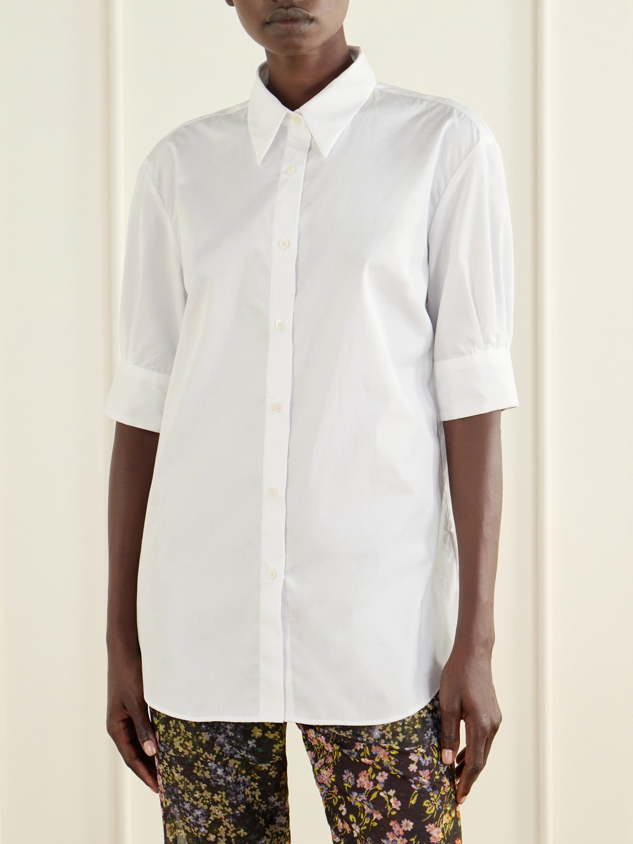 Cotton-Poplin Shirt