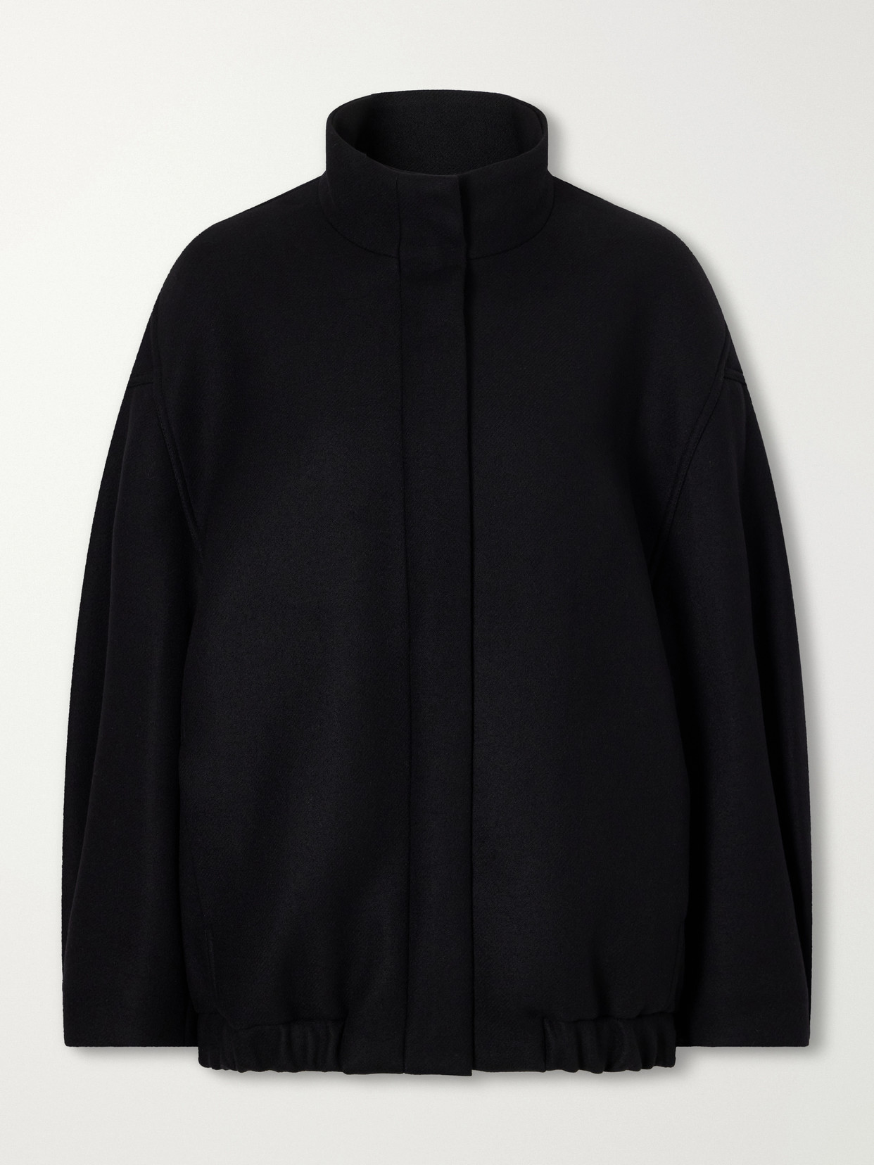 Dries Van Noten Wool-twill Jacket In Black