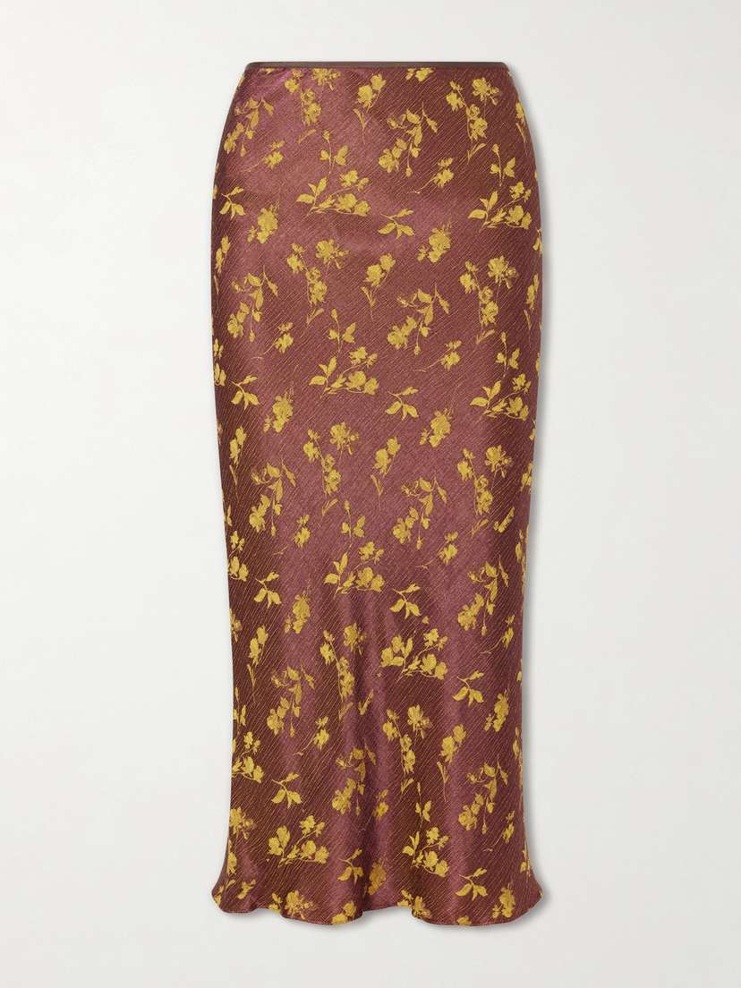 Dries Van Noten Floral-jacquard Cloqué Midi Skirt | Thumbnail 6