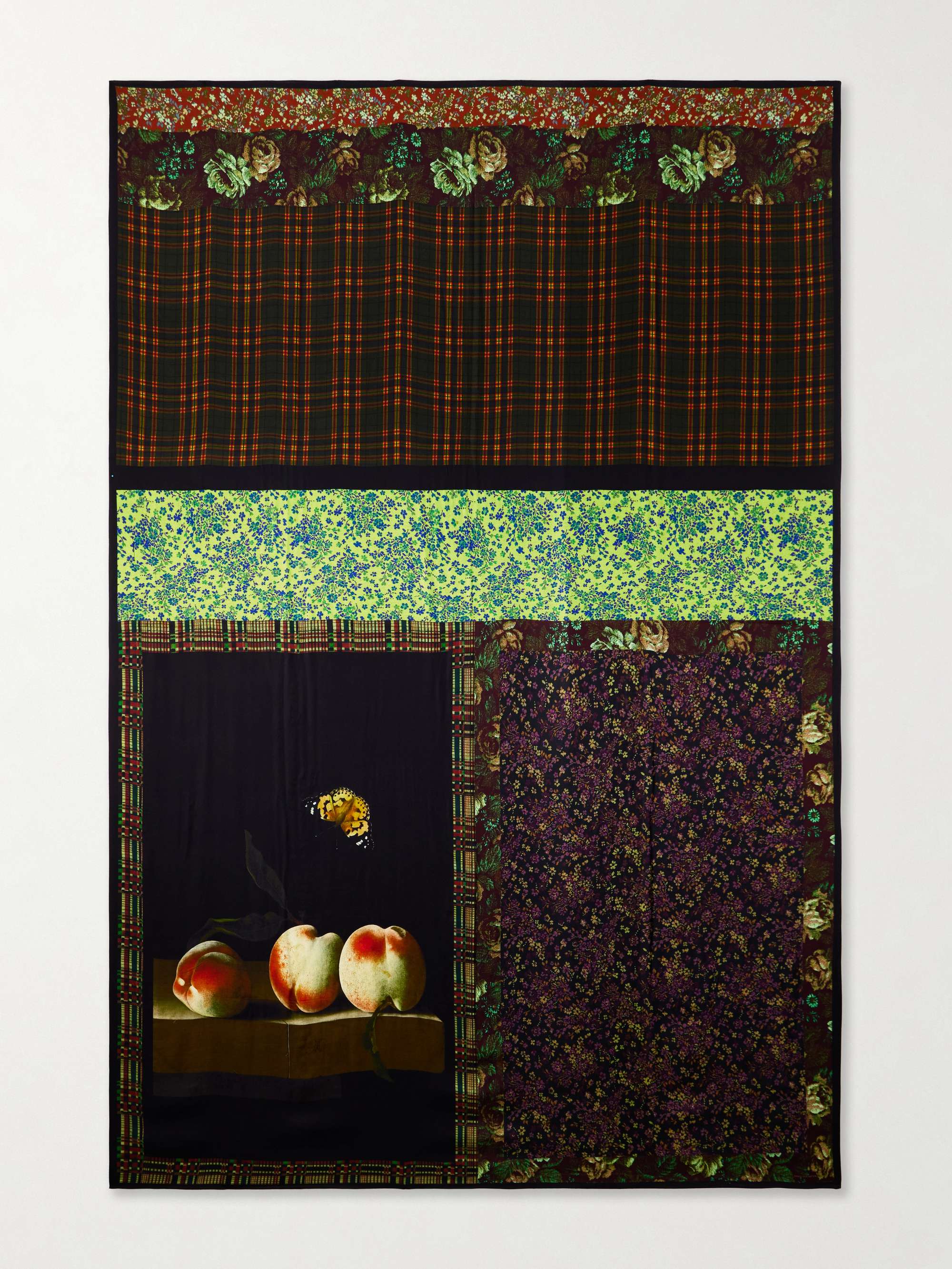 DRIES VAN NOTEN Flara floral-print twill scarf | NET-A-PORTER
