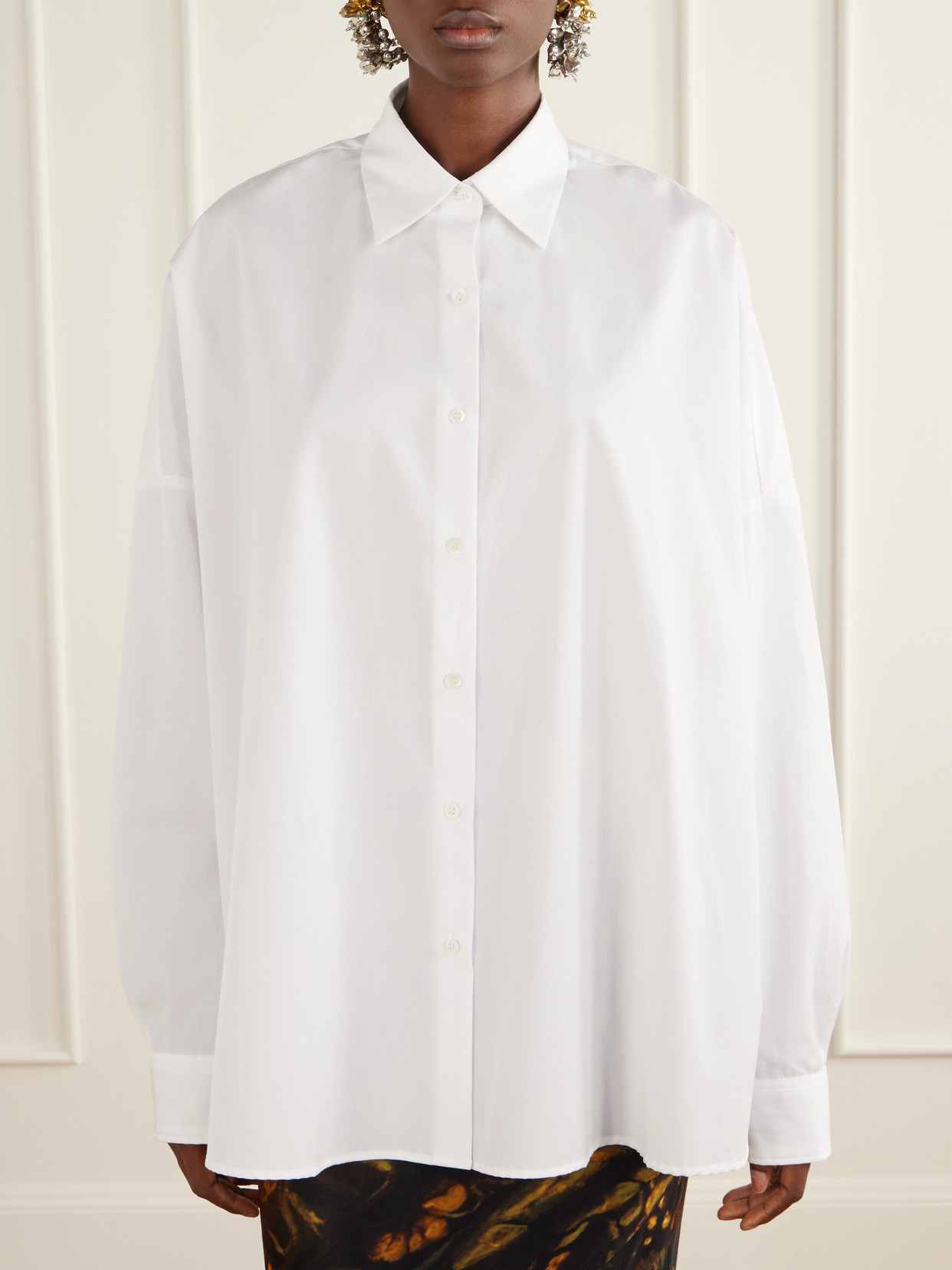 Casia Cotton-Poplin Shirt