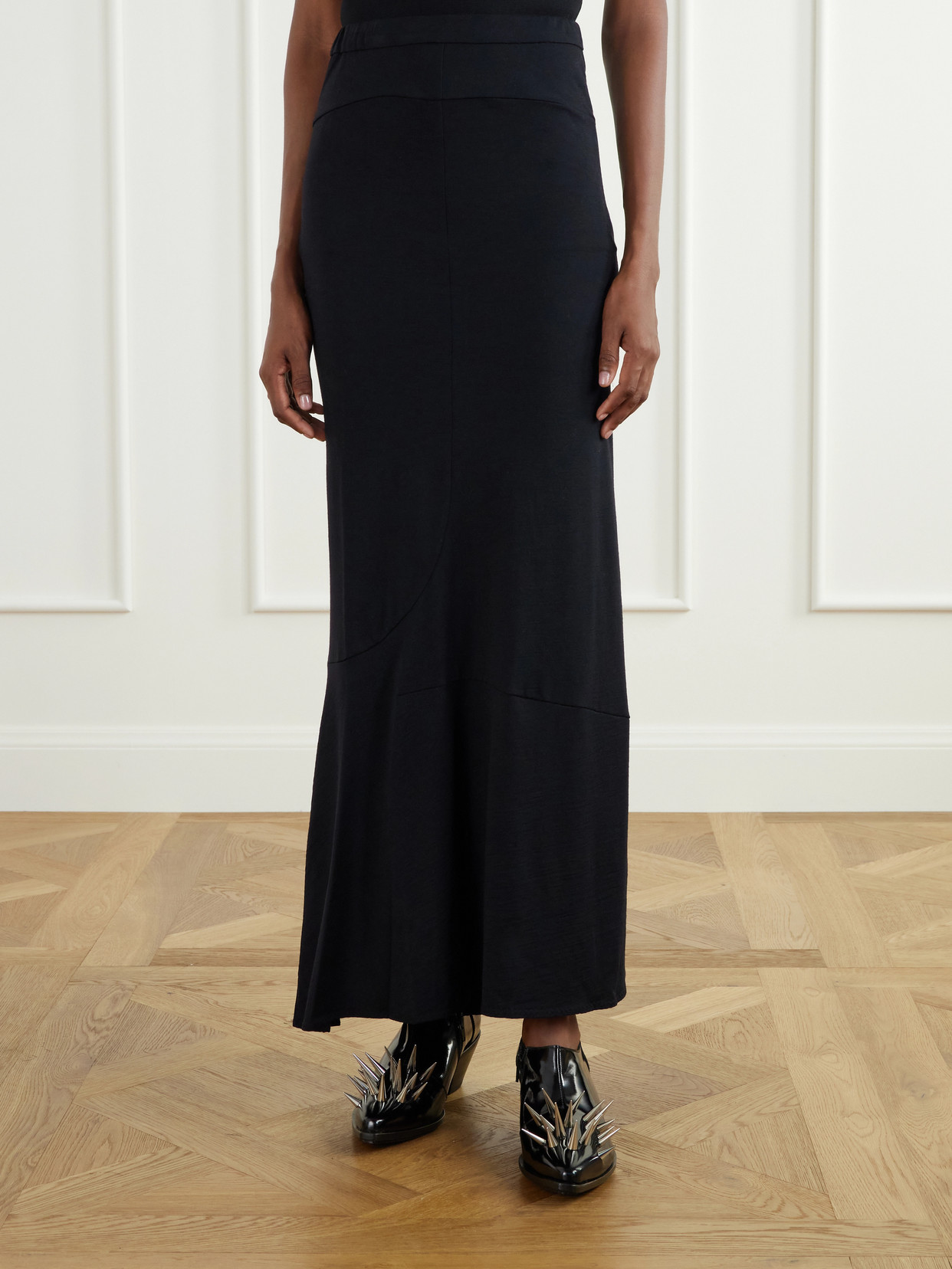 Wool-Jersey Maxi