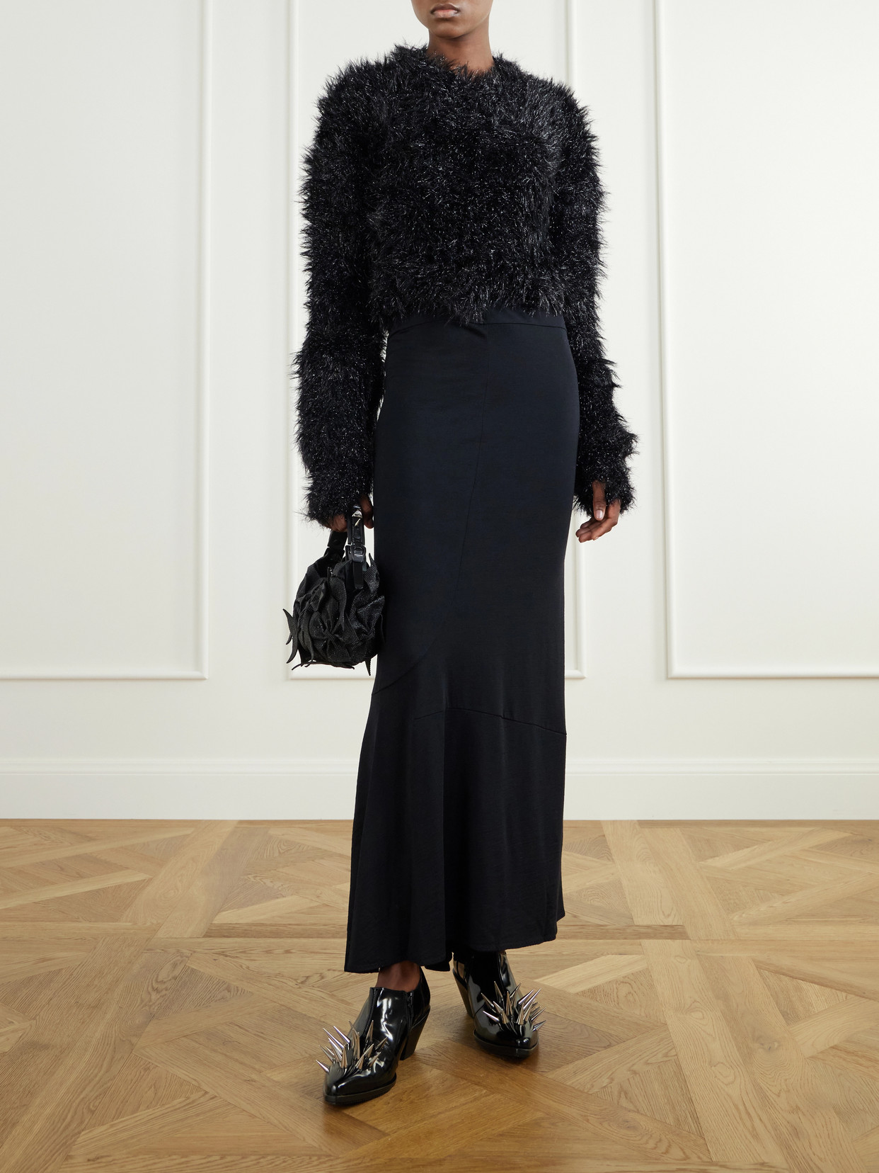 Wool-Jersey Maxi