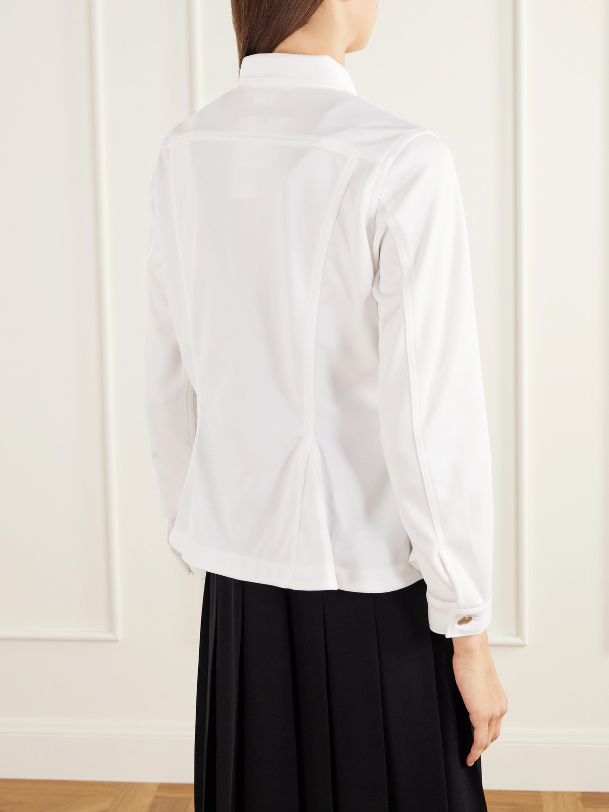 Comme Des Garçons Comme Des Garçons - Peplum Jersey Jacket