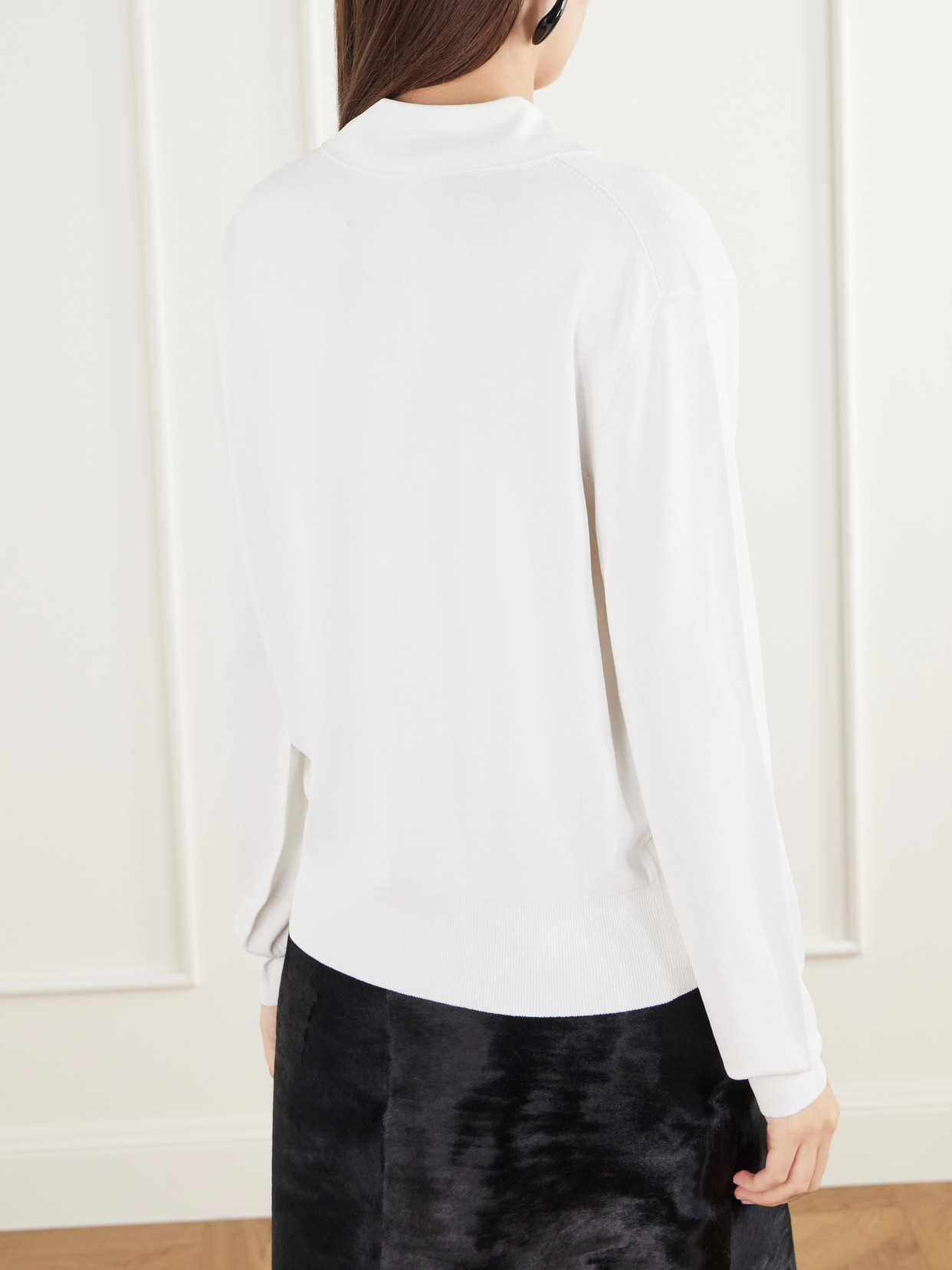 The Keaton Jersey Half-Zip Sweater