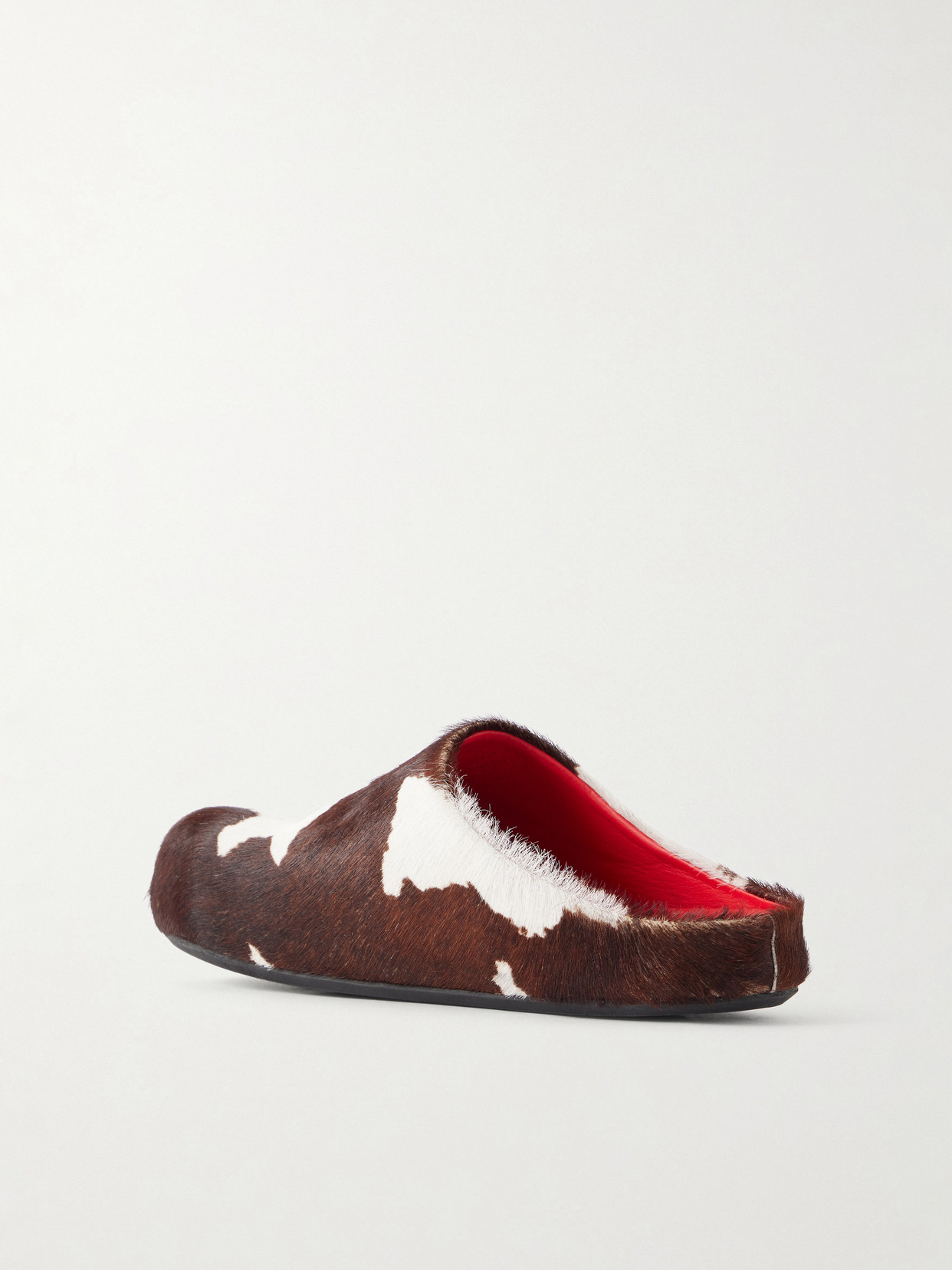 Fussbett Calf Hair Clogs
