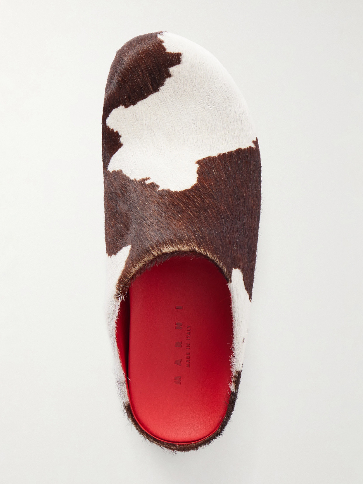 Fussbett Calf Hair Clogs