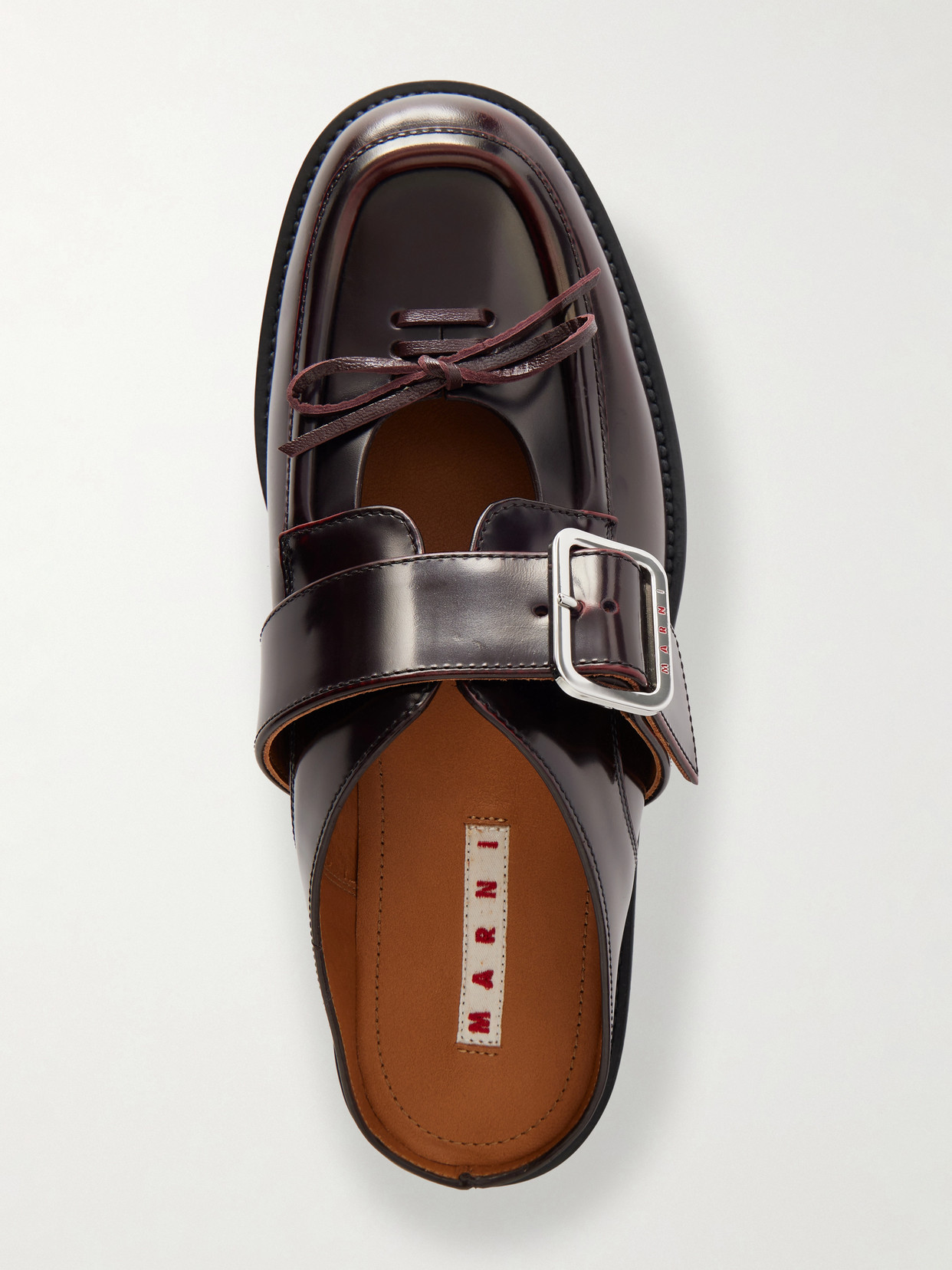 Sabot Leather Slip-Ons