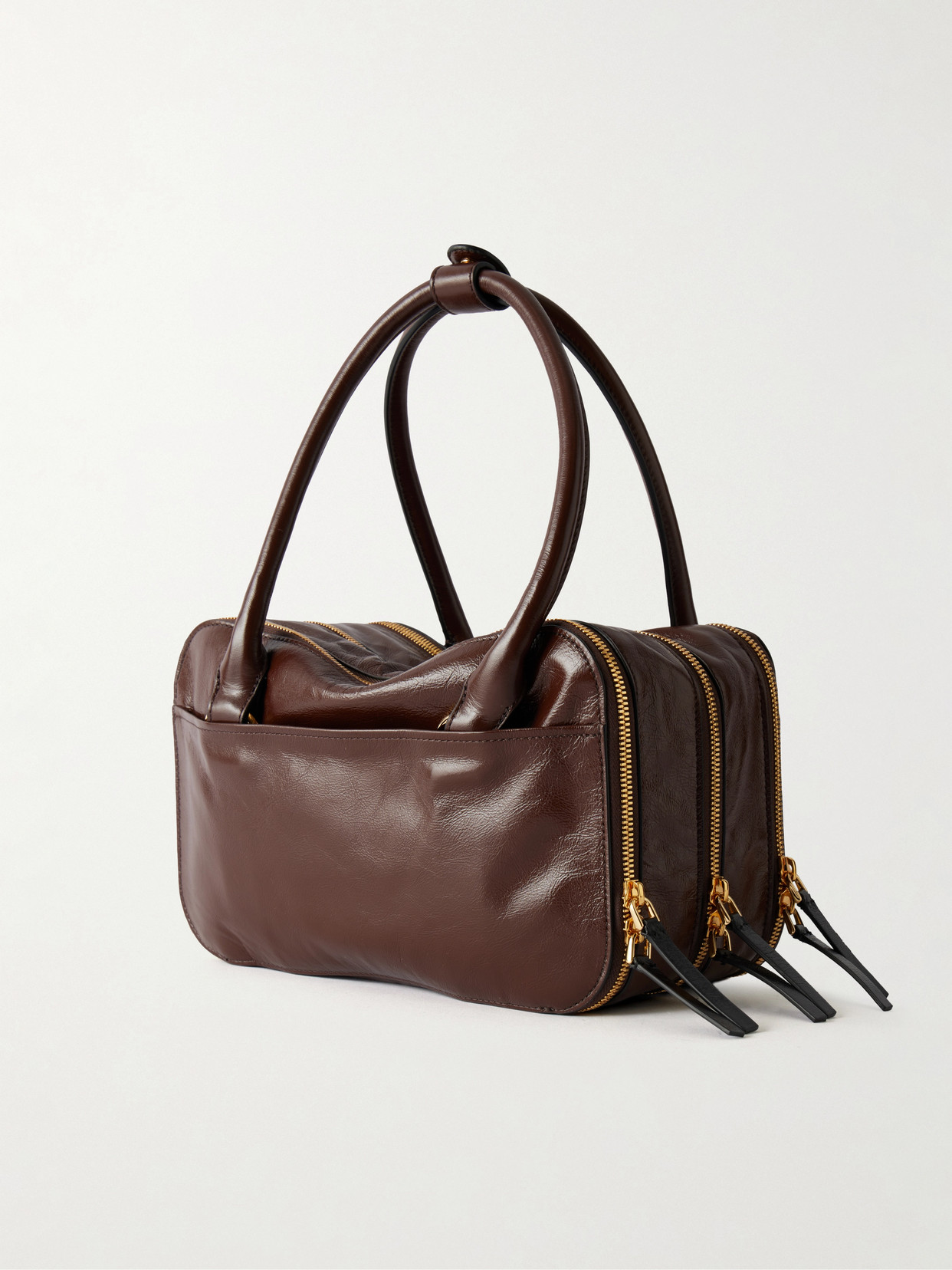 Bauletto Small Leather Tote