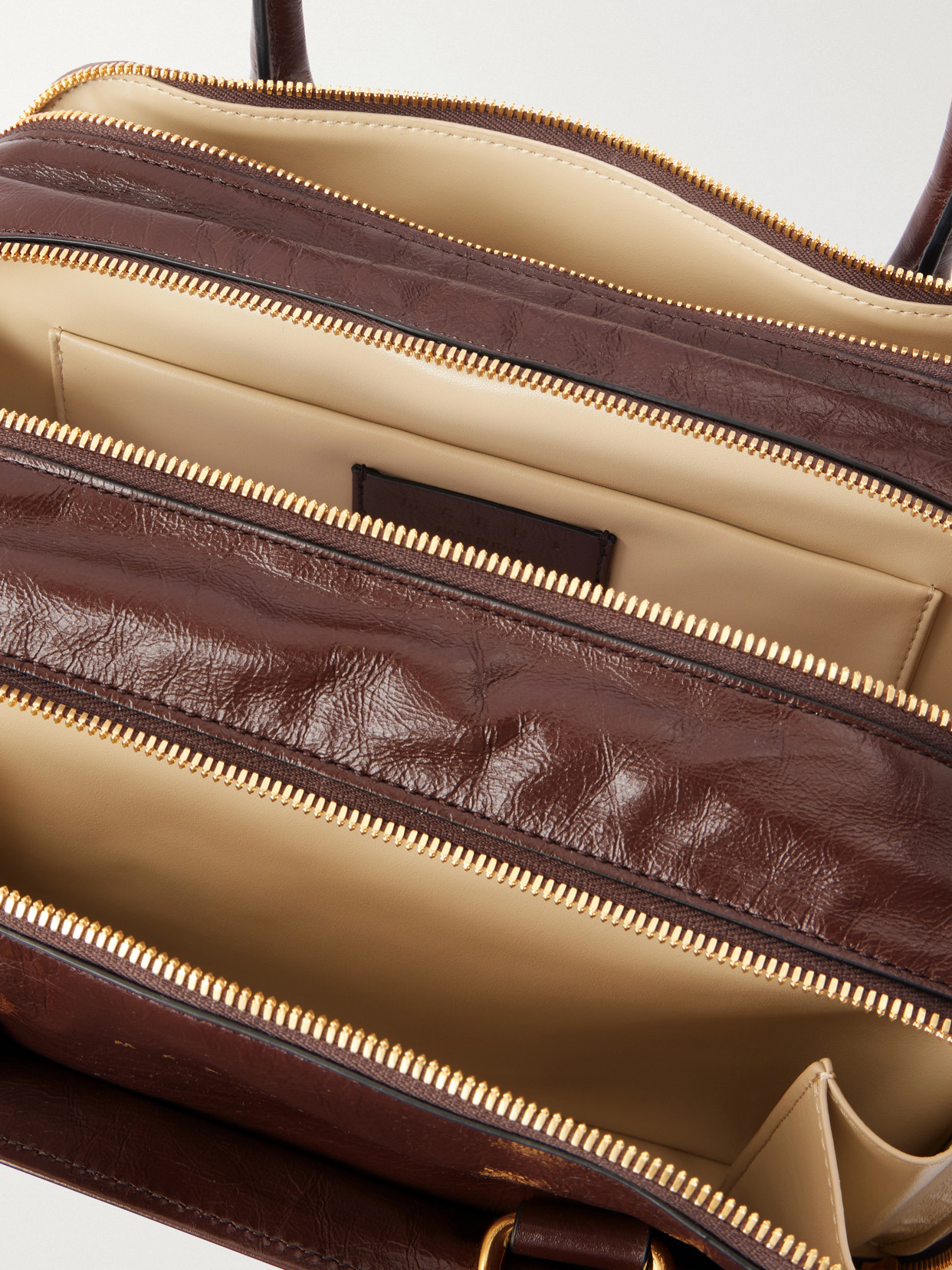 Bauletto Small Leather Tote