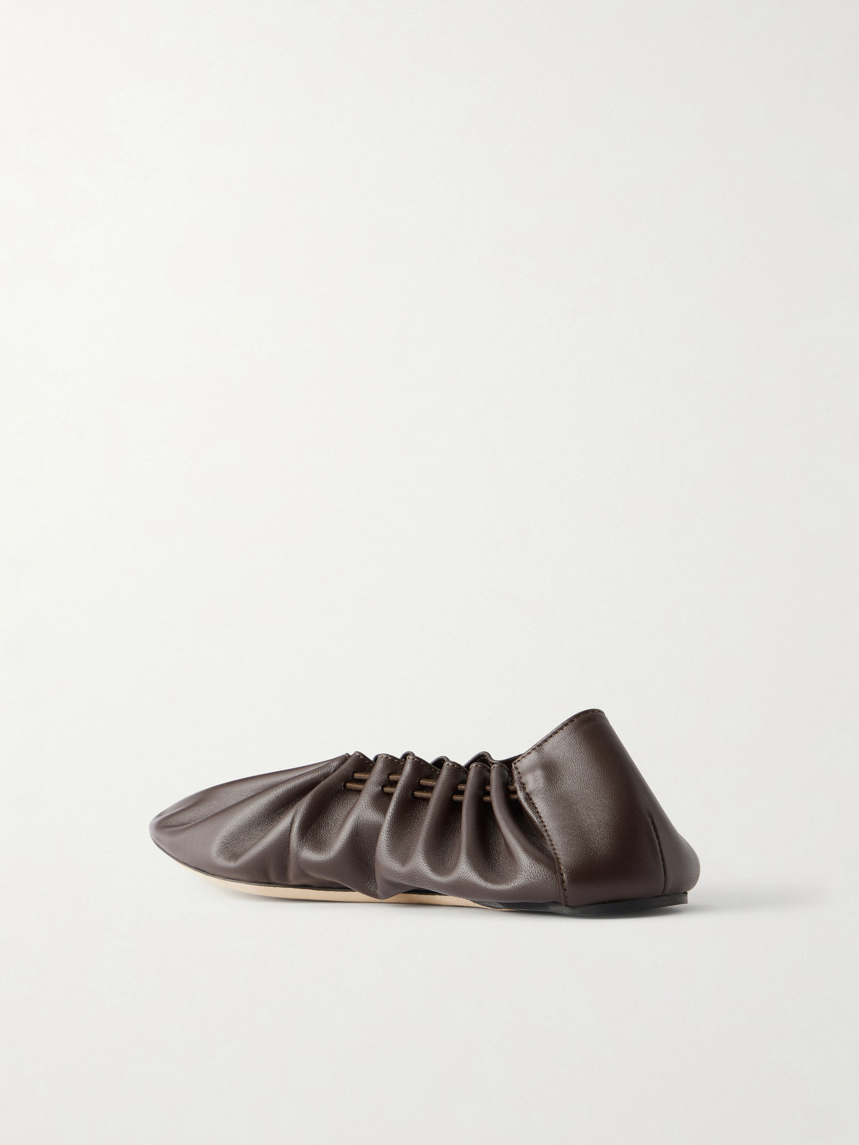 Rue Gathered Ballet Flats
