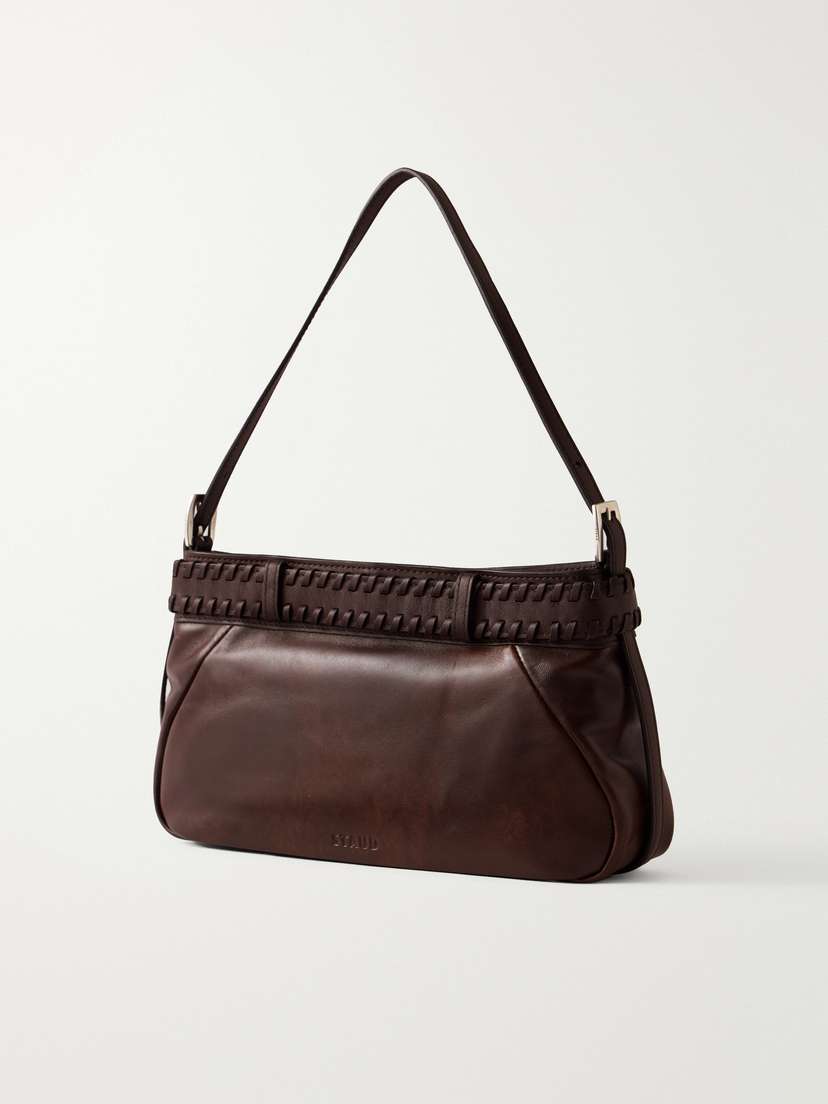 Staud Brooklyn Belted Leather Shoulder Bag | Thumbnail 4 Staud Brooklyn Belted Leather Shoulder Bag | Thumbnail 4