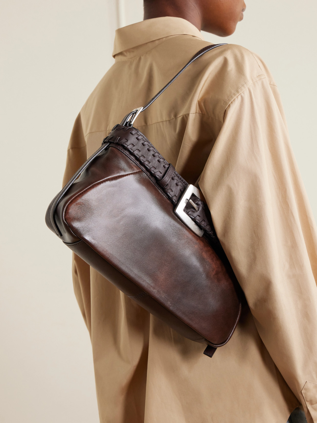 Brooklyn Belted Shoulder Bag