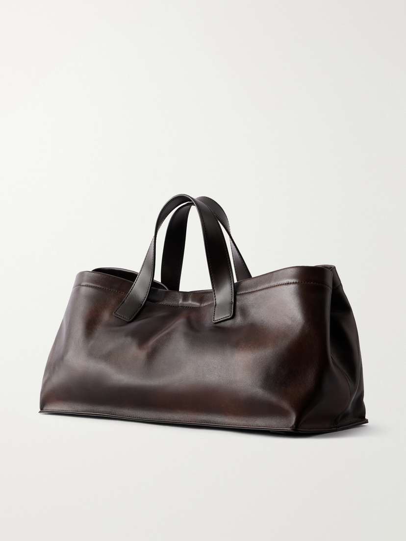 Staud Port Logo-debossed Leather Tote | Thumbnail 4