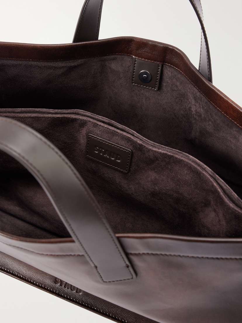 Staud Port Logo-debossed Leather Tote | Thumbnail 6