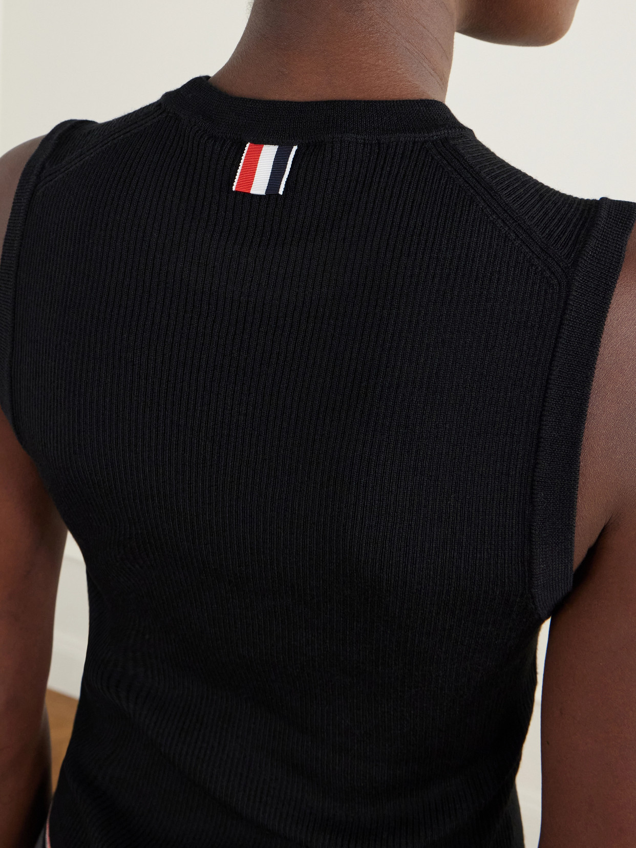 Ribbed Merino Wool Tank