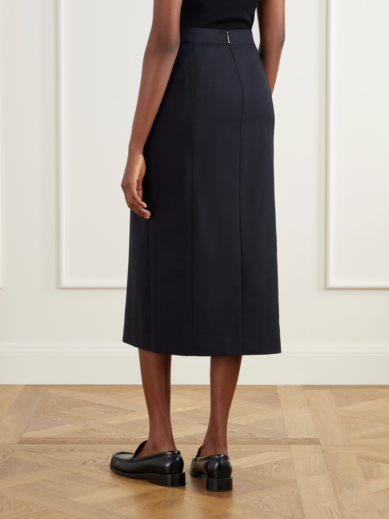 Cotton-Blend Midi