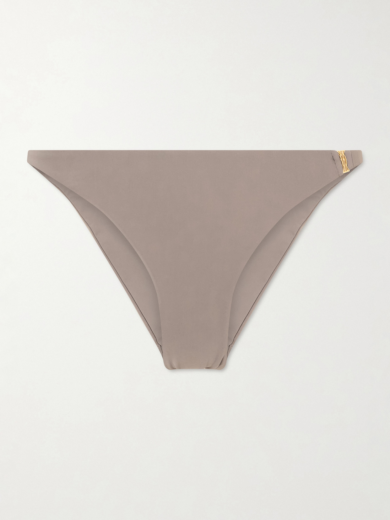 Kiki De Montparnasse Athletic Bikini Briefs In Brown