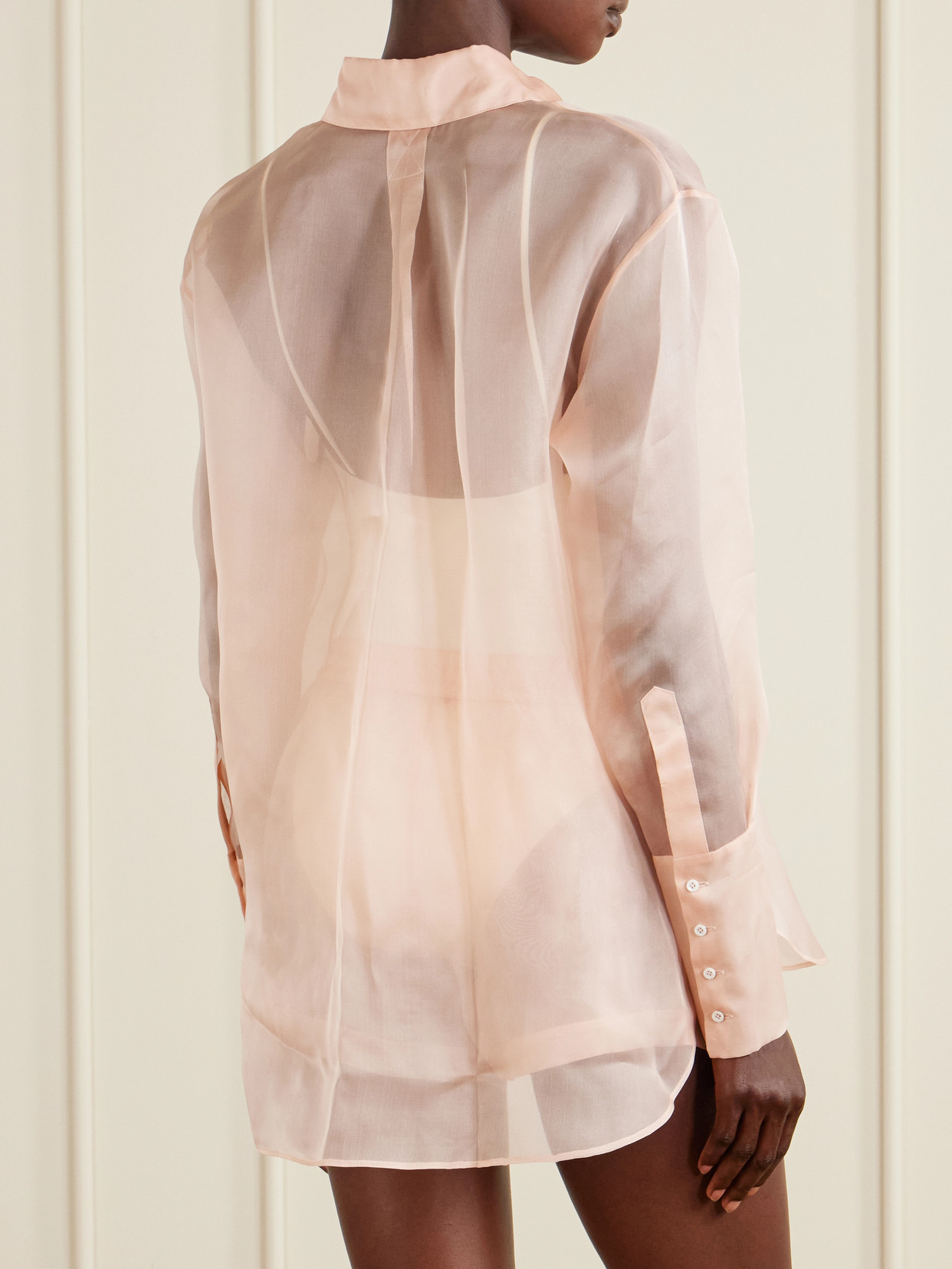 Silk-Organza Shirt