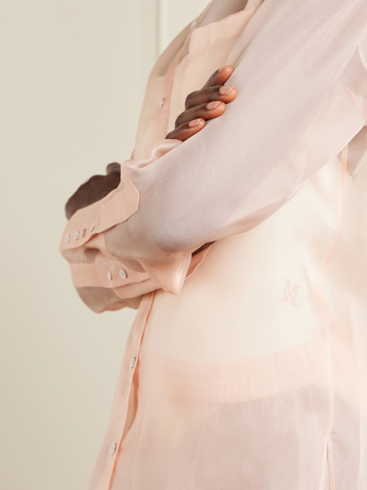 Silk-Organza Shirt