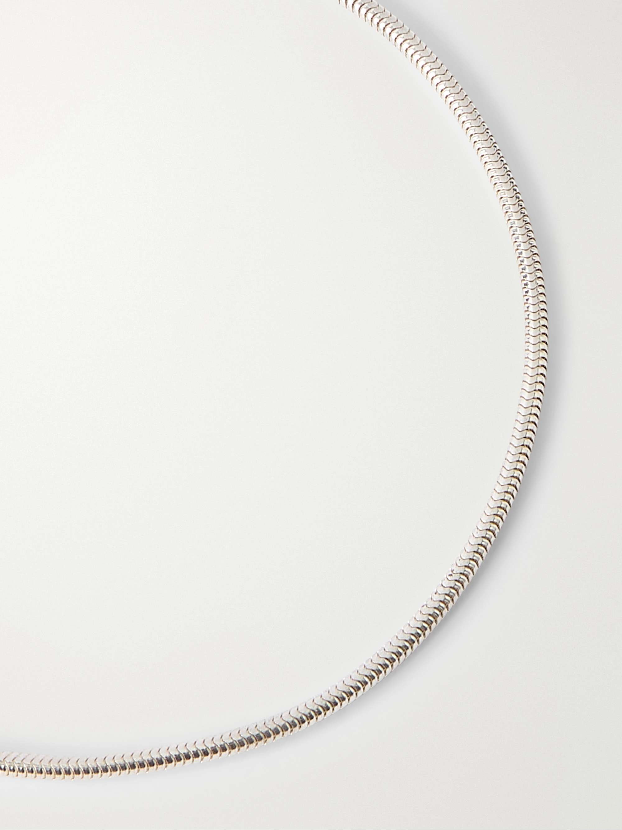 SOPHIE BUHAI Serpent Chain silver-tone necklace | NET-A-PORTER