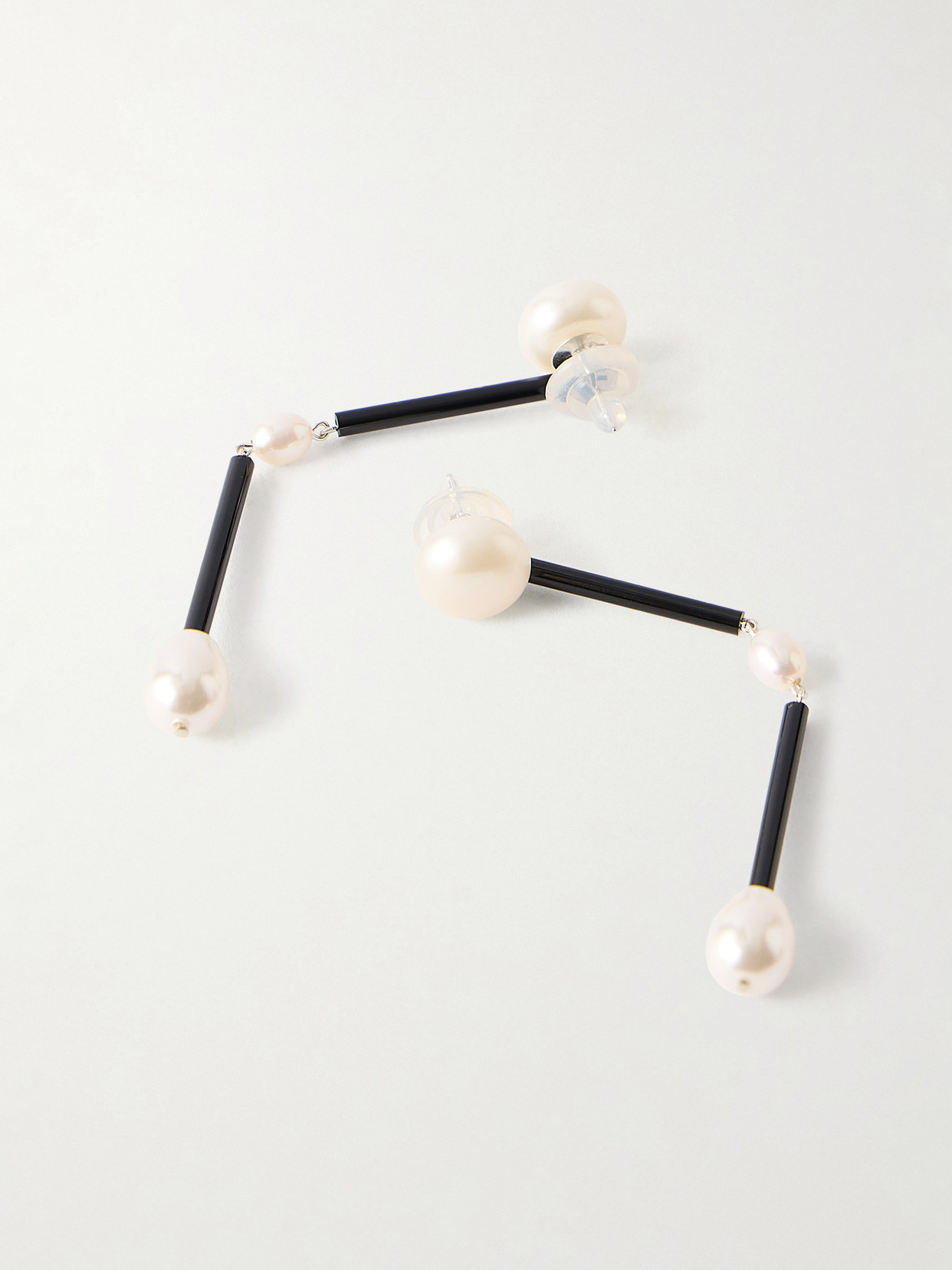 Sophie Buhai Medium Osiris Earrings In Black