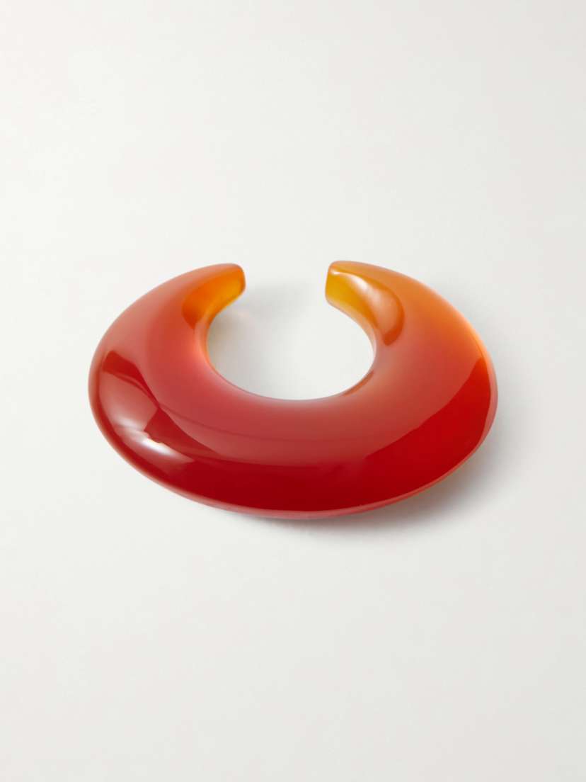 Sophie Buhai Carnelian Discus Ear Cuff | Thumbnail 4