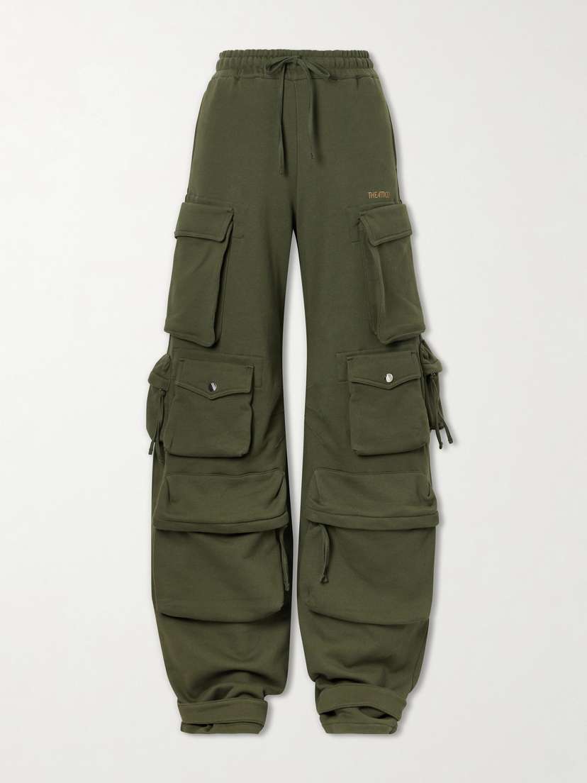 The Attico Cotton Tapered Cargo Pants | Thumbnail 6