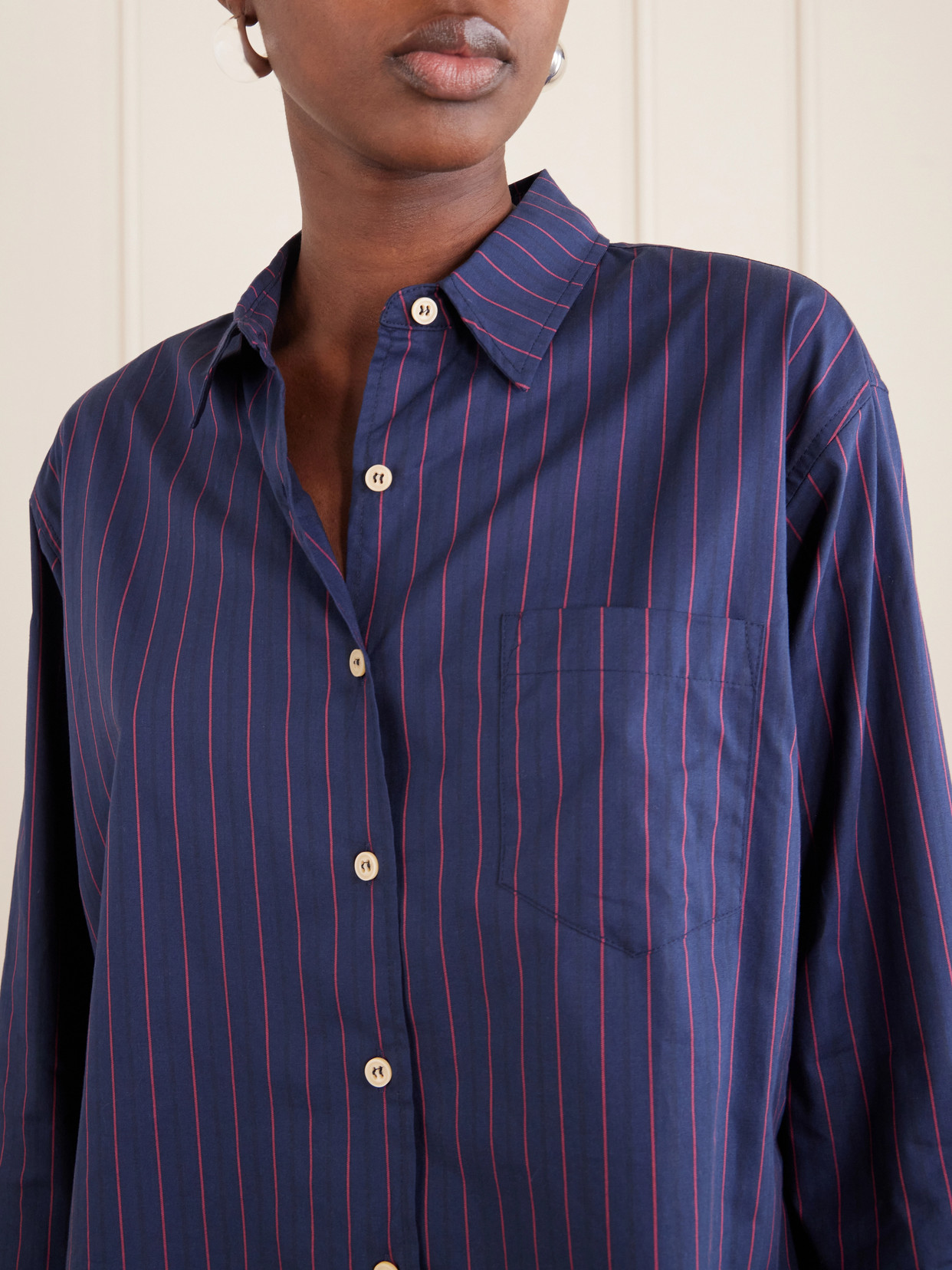 Weekend Striped Cotton Shirt