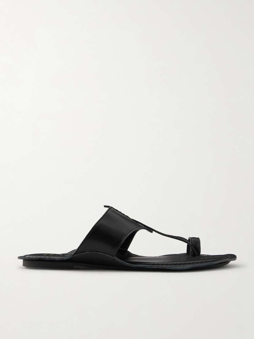 Jamie Haller The Toe Thong Leather Sandals