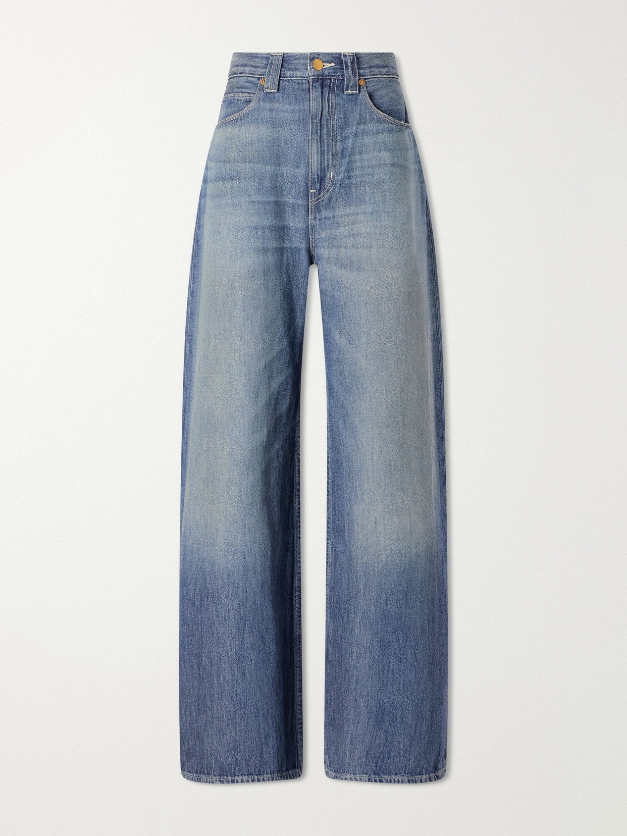 Jamie Haller Baggy Wide-leg Jeans In Blue