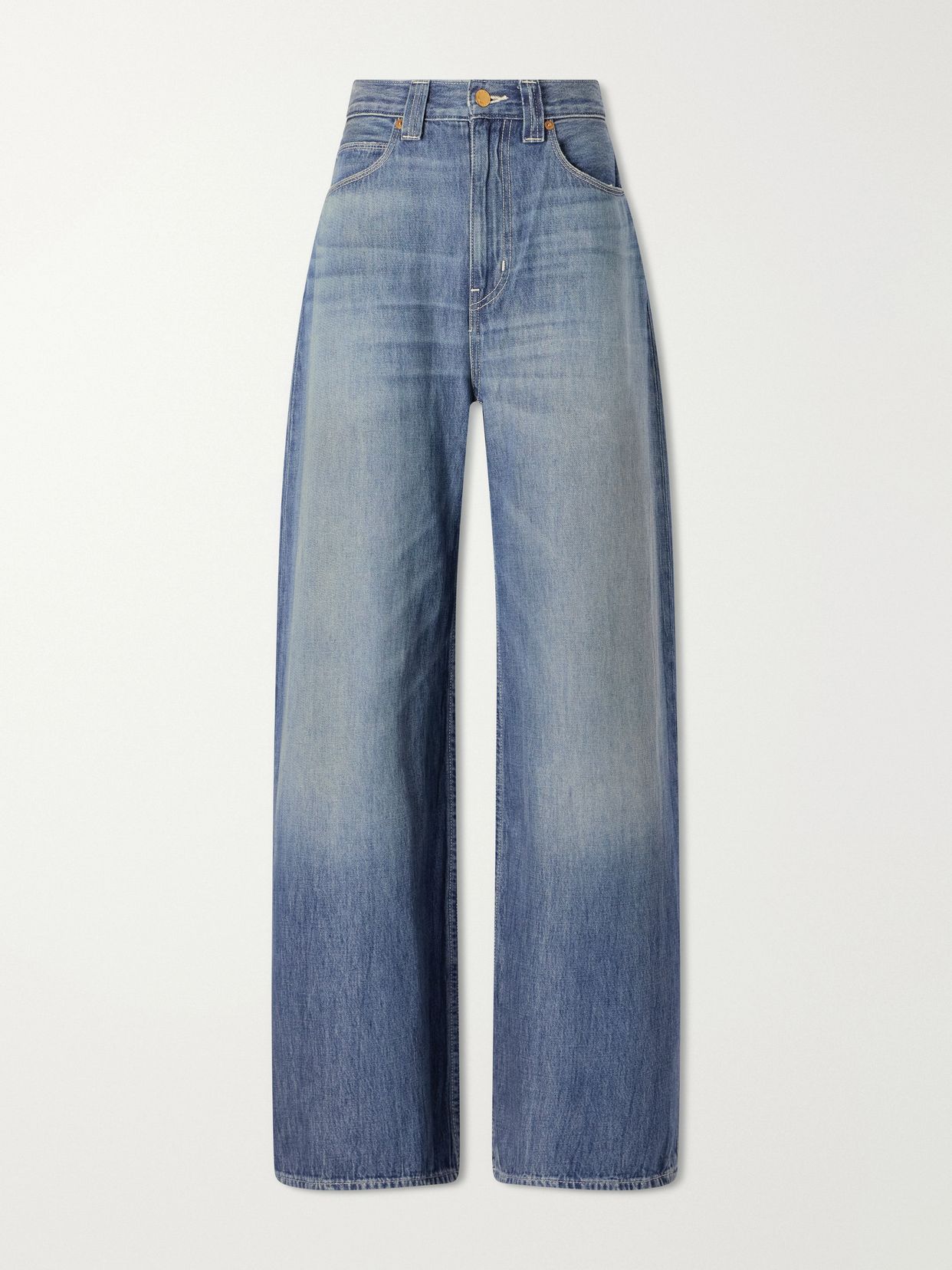 Baggy wide-leg jeans