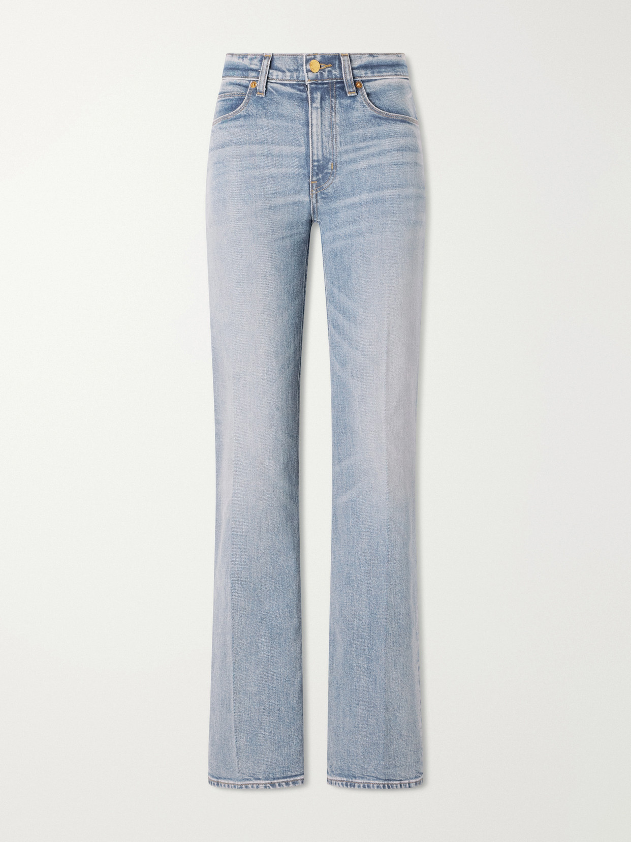 Jamie Haller Wide-leg Mid-rise Jeans In Blue