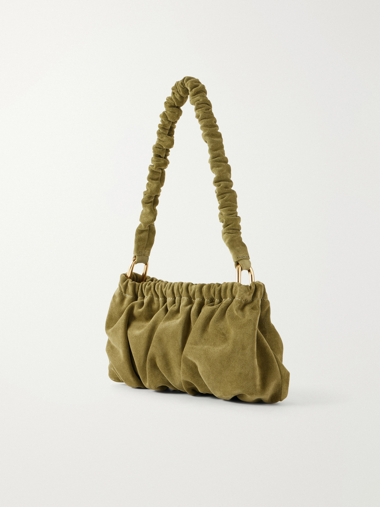 Suede Shoulder Bag