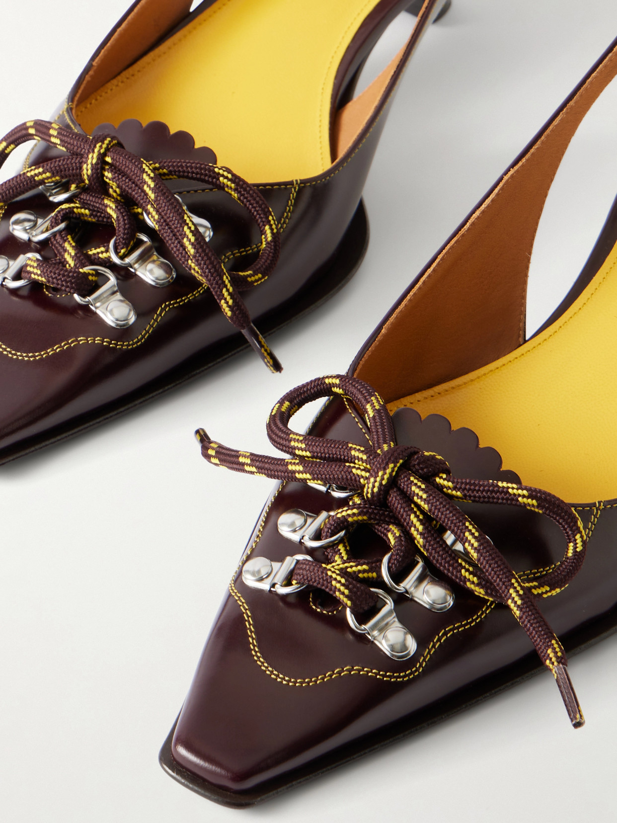 Lace-Up Slingback
