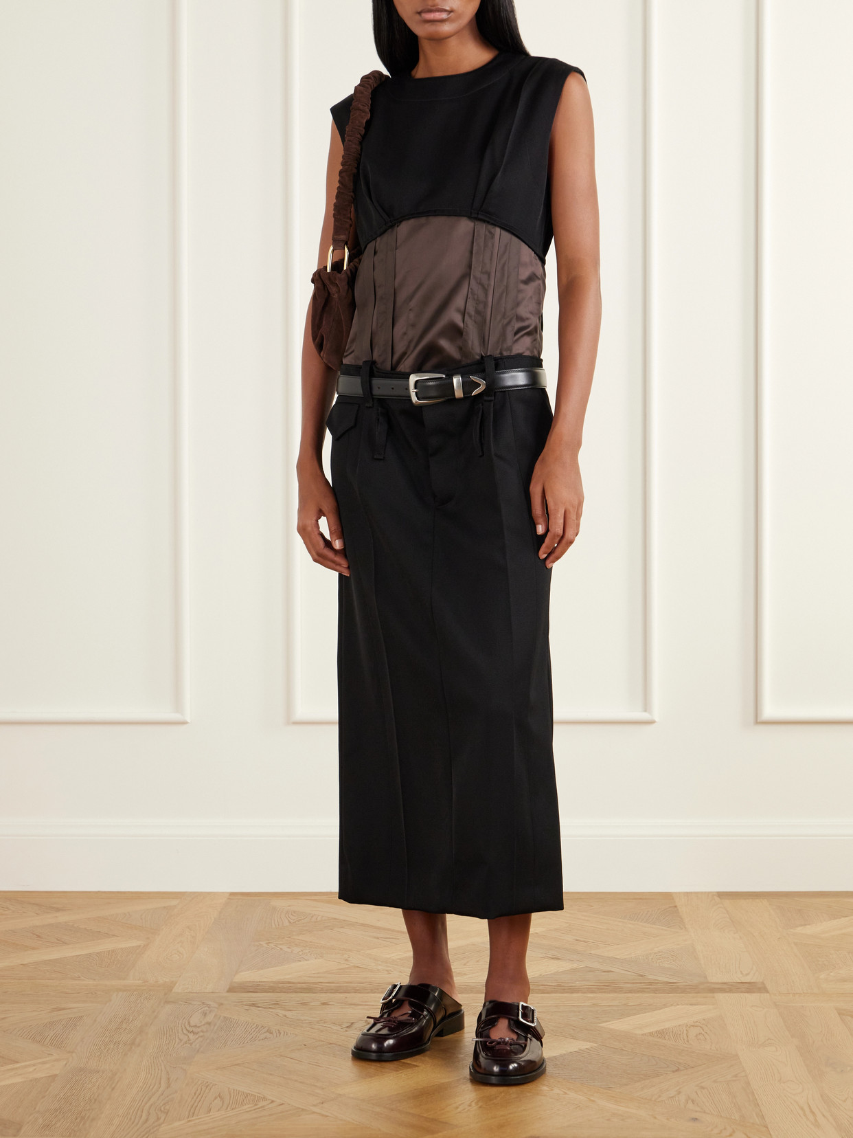 Suede Shoulder Bag