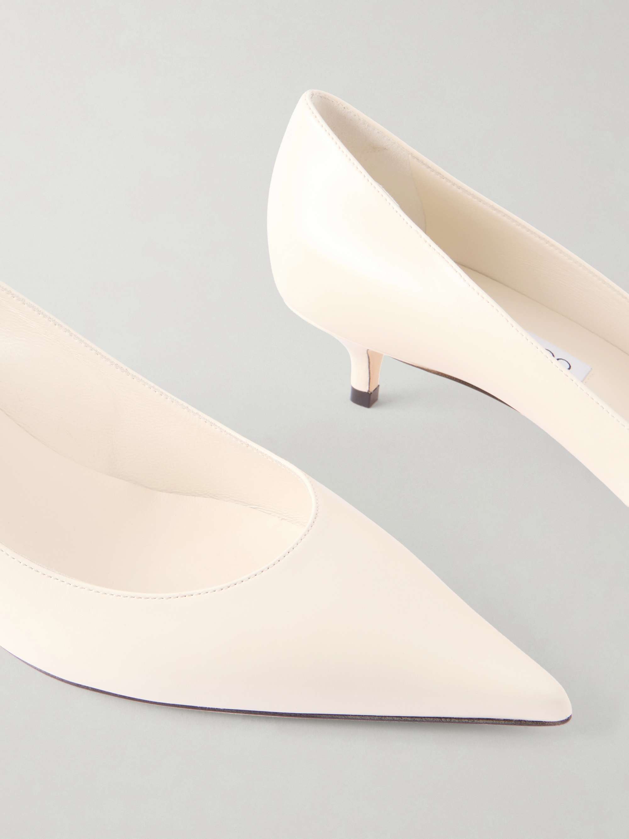 JIMMY CHOO Amelia 30 leather pumps | NET-A-PORTER