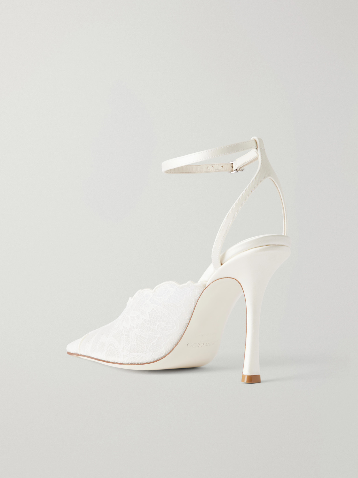 Jimmy Choo Faiz 100 Lace Pumps In Neutrals