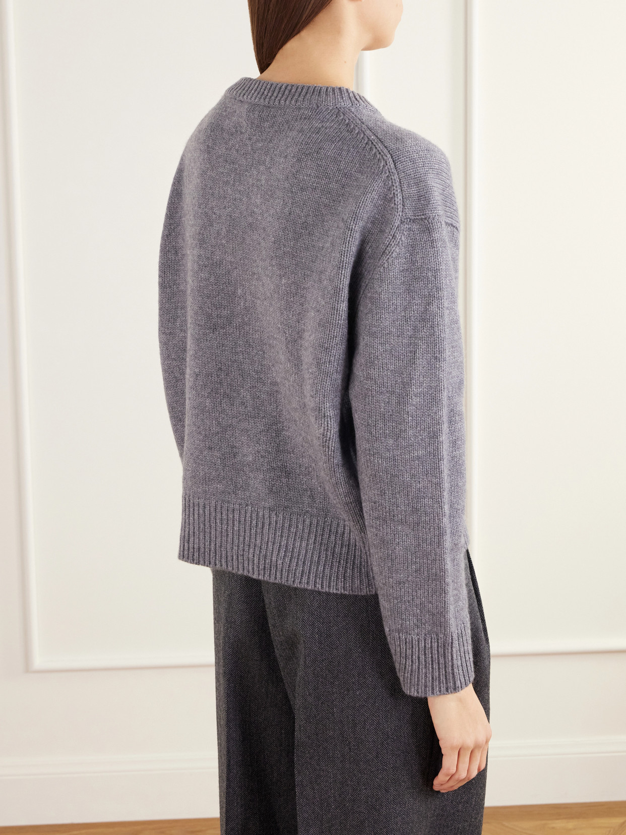 Yara Merino Wool And Cashmere-Blend Sweater