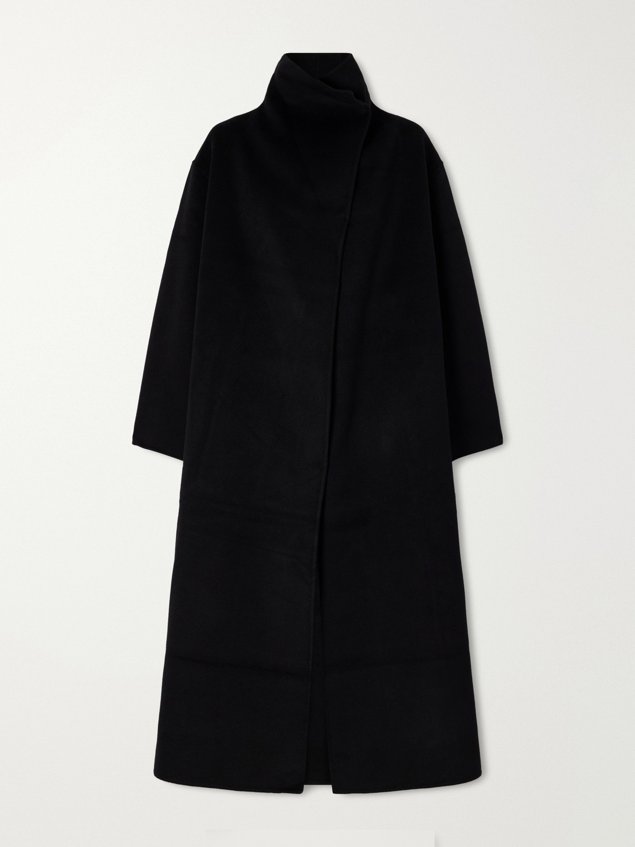 Kaity Brushed Wool And Cashmere-Blend Coat