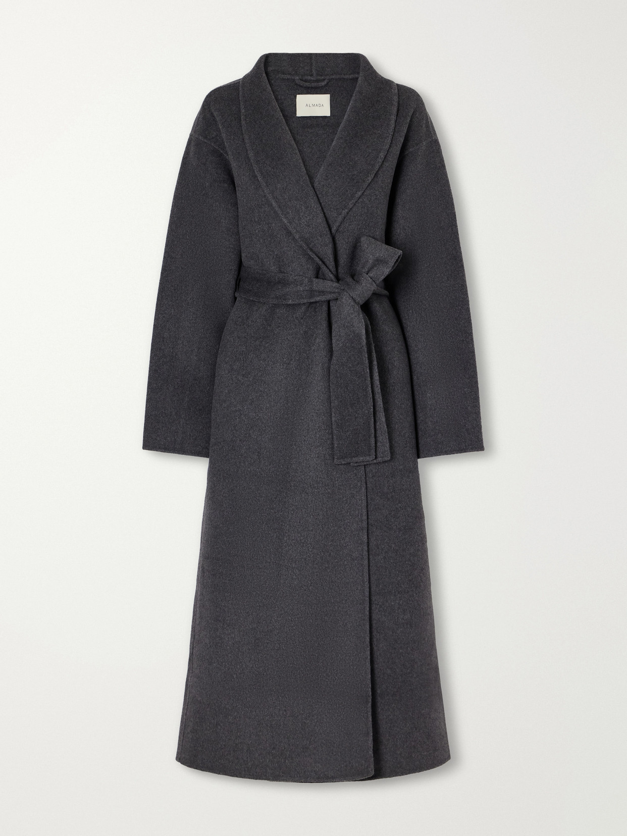 Mara Belted Wool And Cashmere-Blend Coat