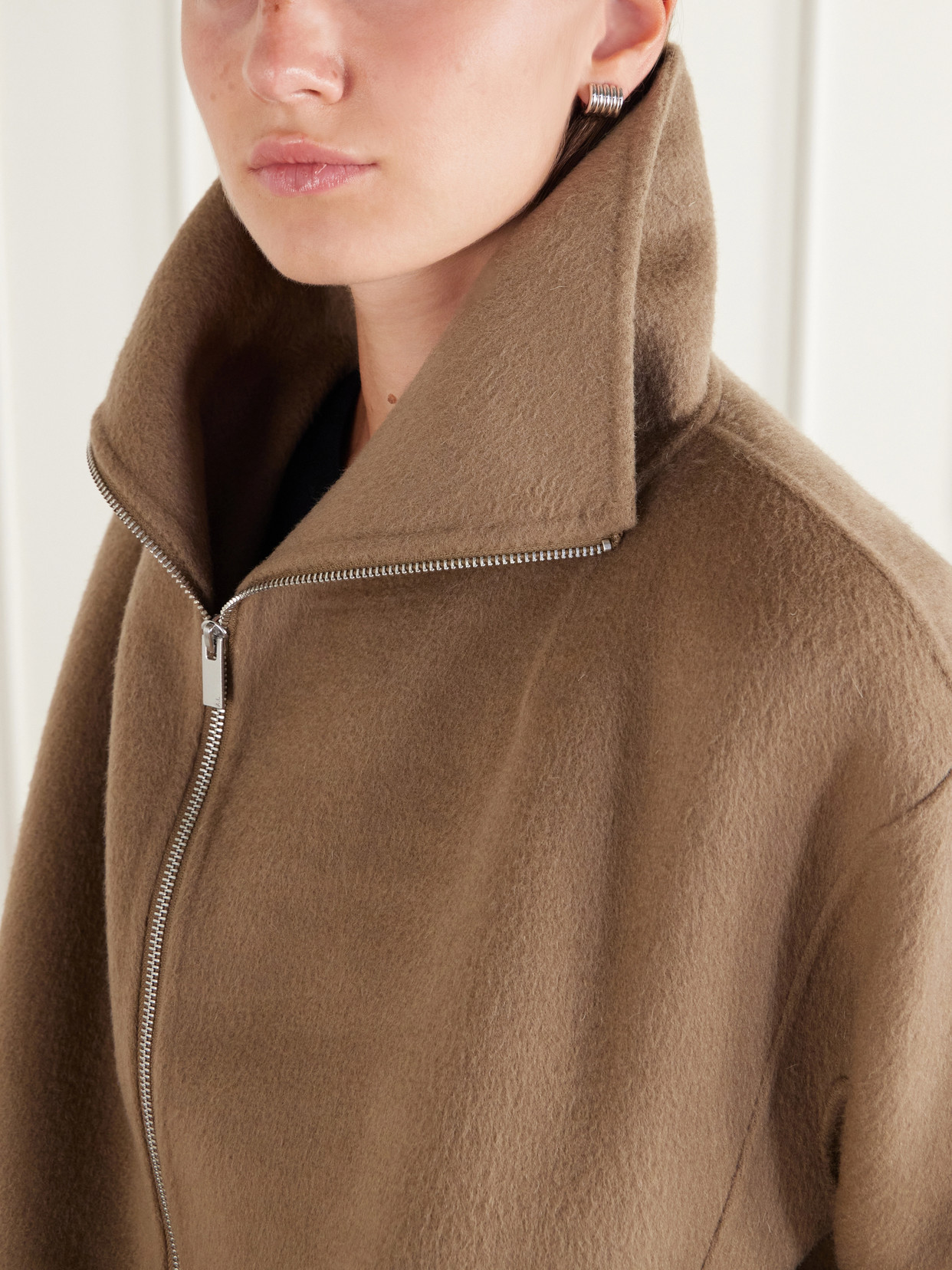 Lindy Brushed Coat