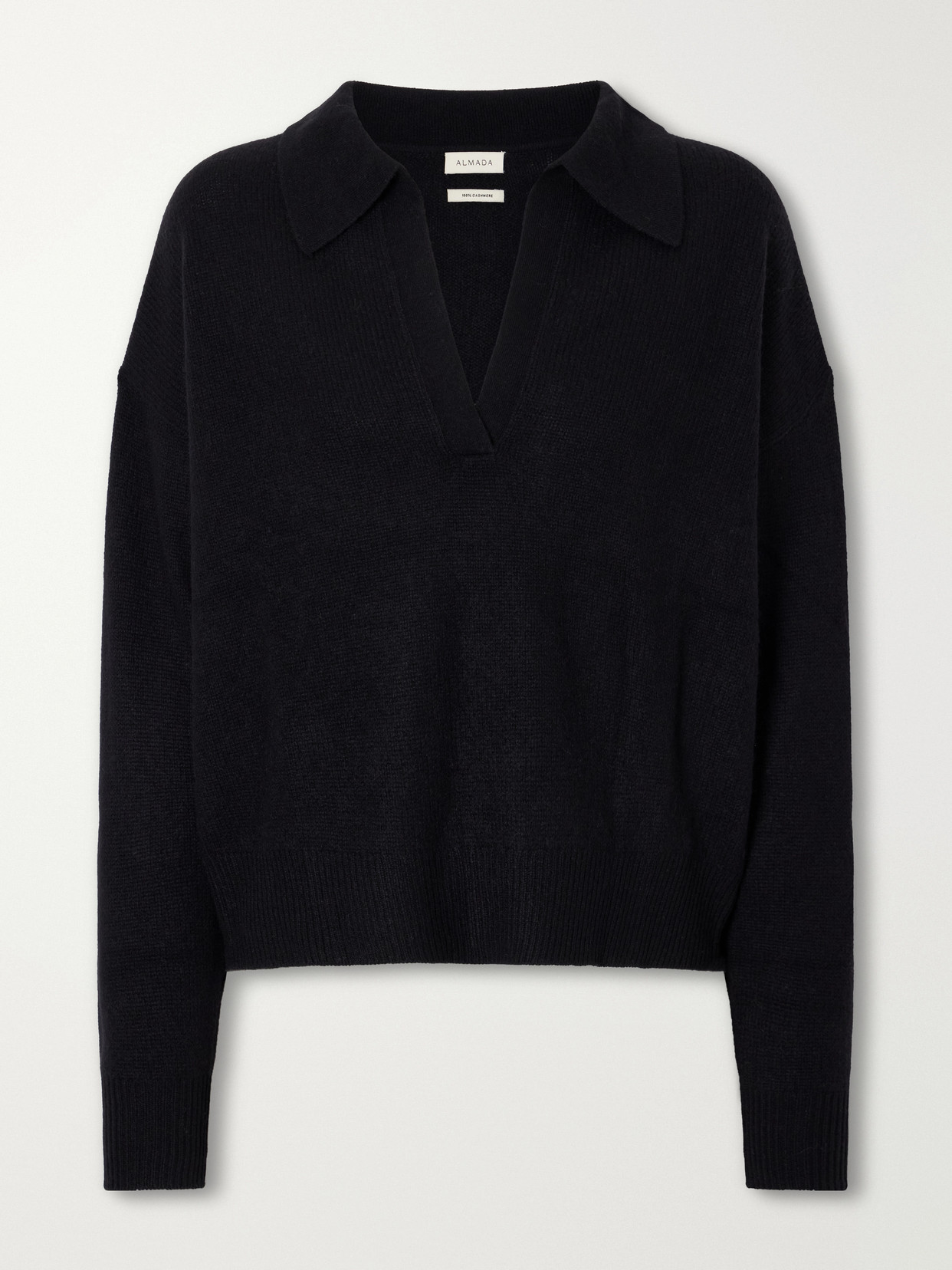 Kaia Cashmere Polo Sweater