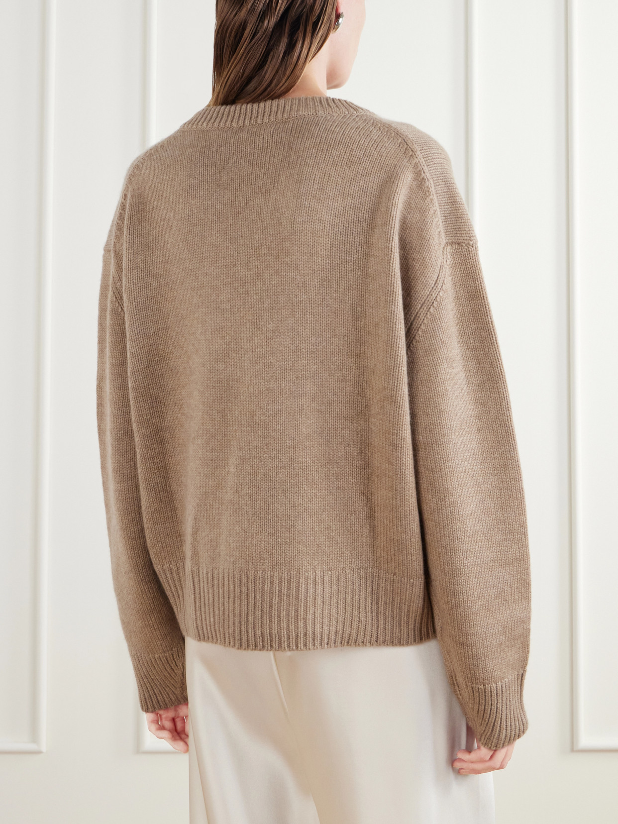 Yara Merino Wool And Cashmere-Blend Sweater