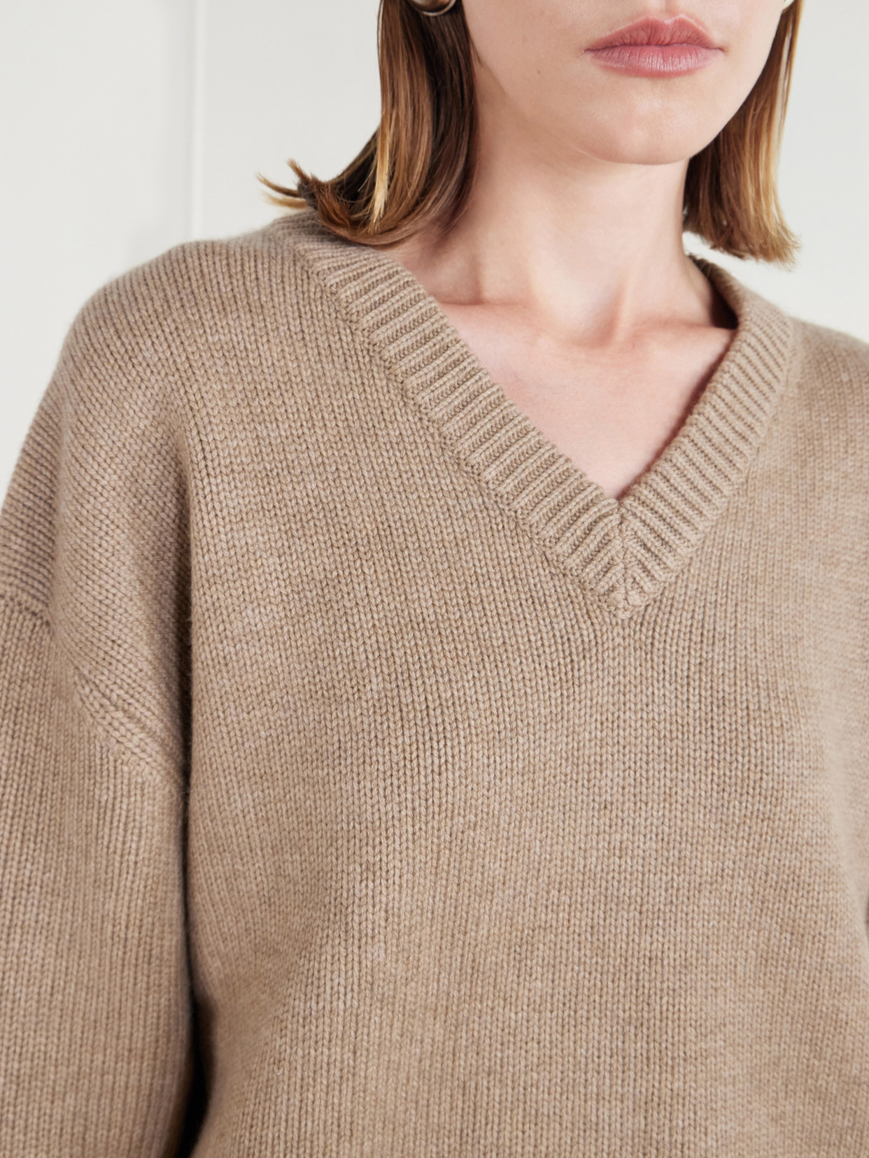 Yara Merino Wool And Cashmere-Blend Sweater