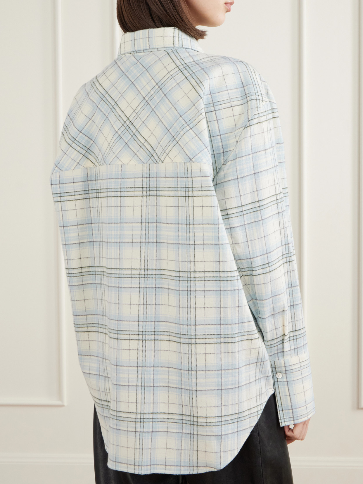 Róhe - Checked Cotton-Flannel Shirt
